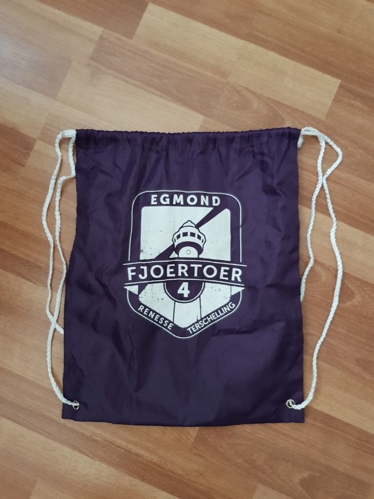 Paars tasje Egmond Fjoertoer Renesse Terschelling, Ophalen of Verzenden, Paars, Overige typen