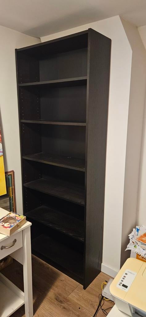 IKEA Billy Boekenkast Zwart - 80x28x202 cm, Ophalen