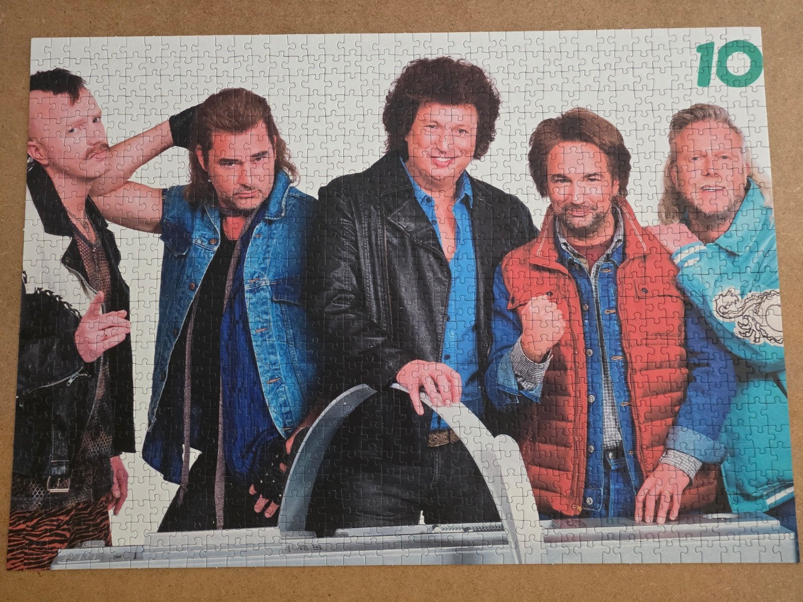 Radio 10 80's DJ's Puzzel 1000 stukjes, Ophalen of Verzenden