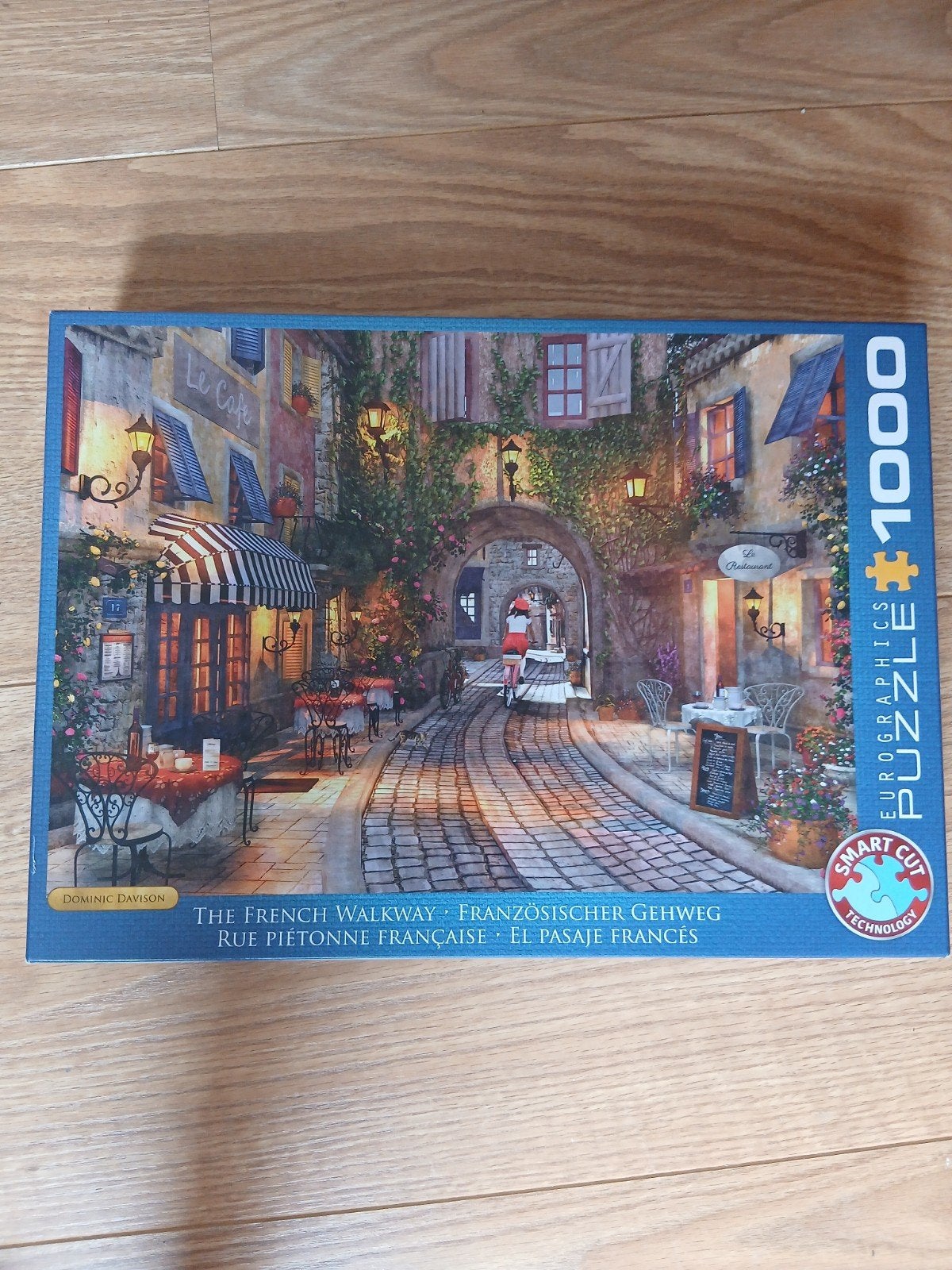 Eurographics Smart Cut Puzzel - The French Walkway 1000, Hobby en Vrije tijd, Ophalen of Verzenden, 500 t/m 1500 stukjes, Nieuw