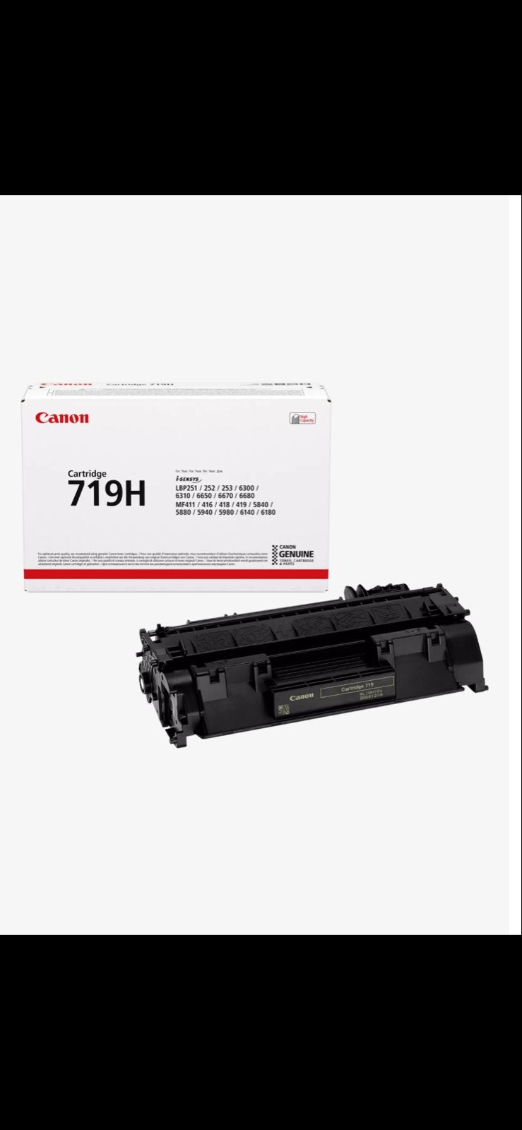 Canon Cartridge 719H - Originele Toner voor Laserprinters, Computers en Software, Printers, Ophalen, Zwart-en-wit printen, Printer