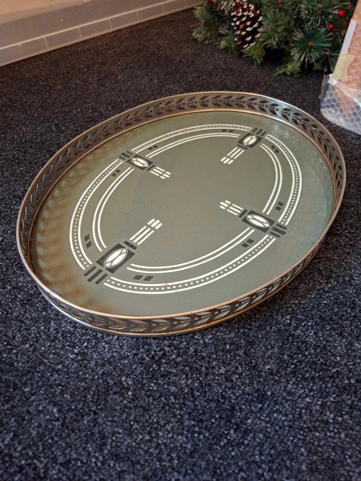 Vintage Villeroy & Boch Dresden dienblad, Ophalen of Verzenden