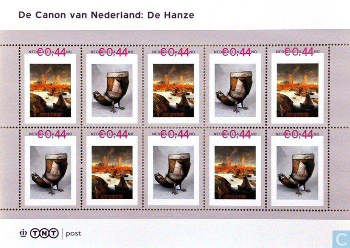 Postzegels Canon van Nederland: De Hanze, Postzegels en Munten, Ophalen of Verzenden, Na 1940, Postfris