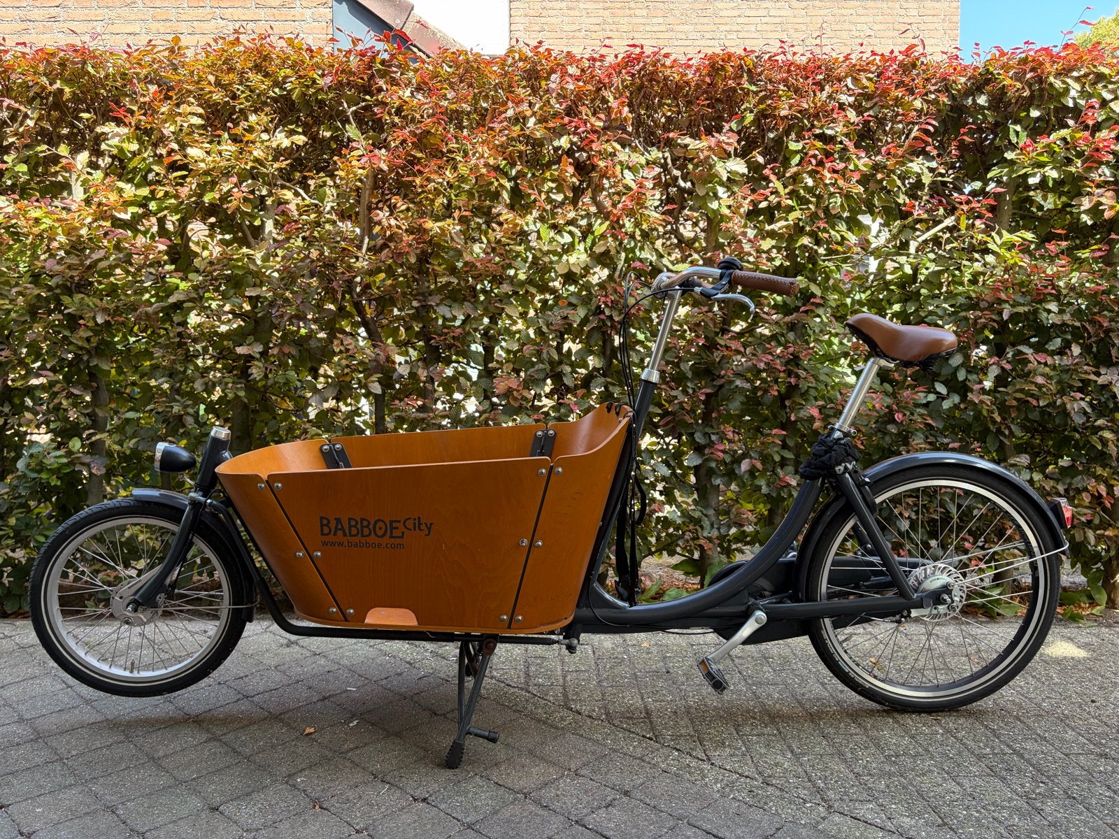 Babboe City bakfiets - Ideaal voor 2 kinderen, Gebruikt, 2 kinderen, Trommelrem, Ophalen