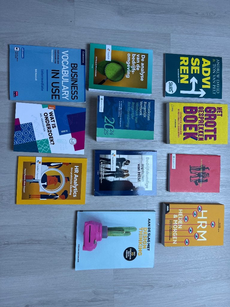 Studie boeken HRM, Boeken, Ophalen of Verzenden, Zo goed als nieuw, Overige niveaus