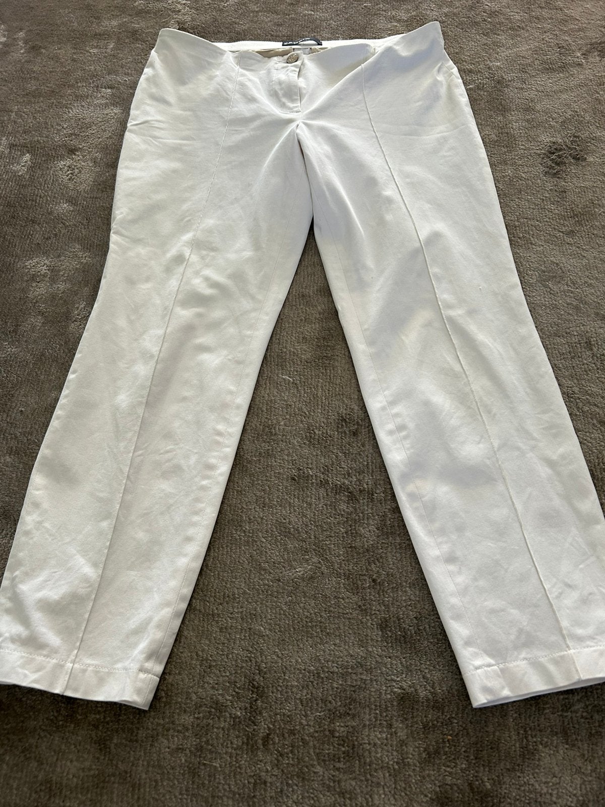 Cambio. Strech. Broek.   38/40, Maat 38/40 (M), Wit, Ophalen of Verzenden, Zo goed als nieuw