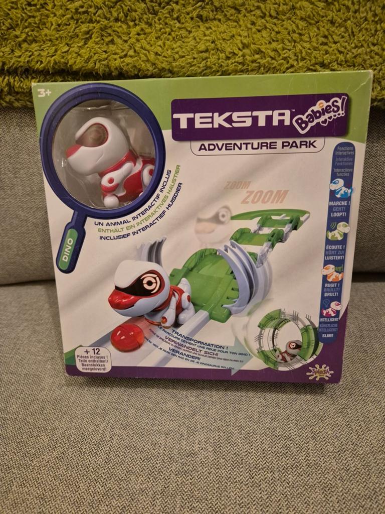 Teksta Babies dino, Ophalen, Zo goed als nieuw
