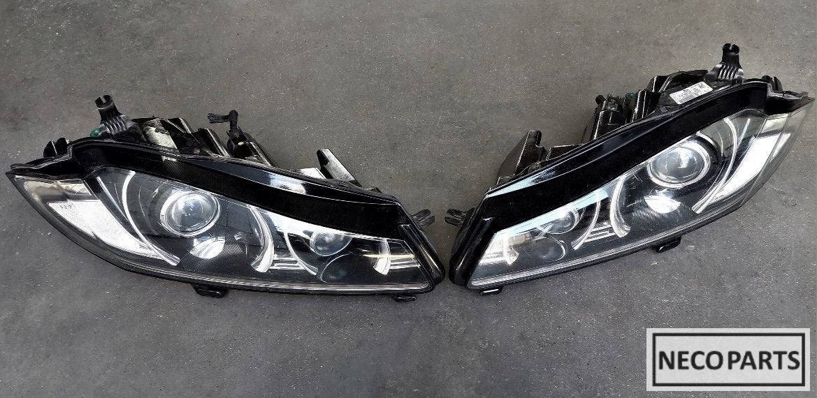 JAGUAR XF X250 FACELIFT XENON LED KOPLAMPEN ALLES LEVERBAAR!, Gebruikt, -, -, Ophalen of Verzenden