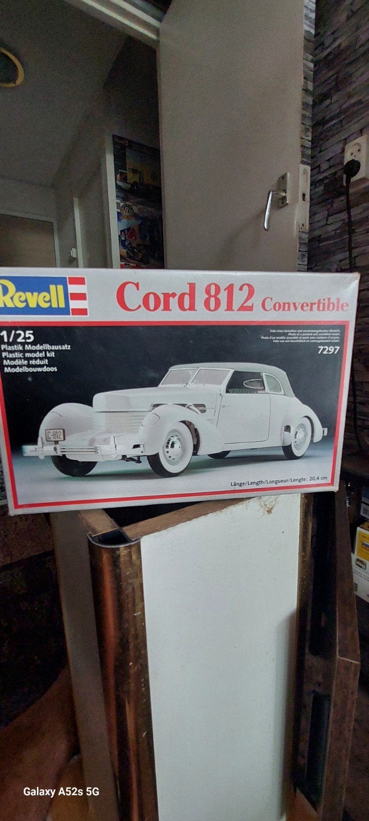 Revell Cord 812 Convertible Modelbouwdoos 1:25, Auto, Nieuw, Ophalen of Verzenden, 1:32 tot 1:50
