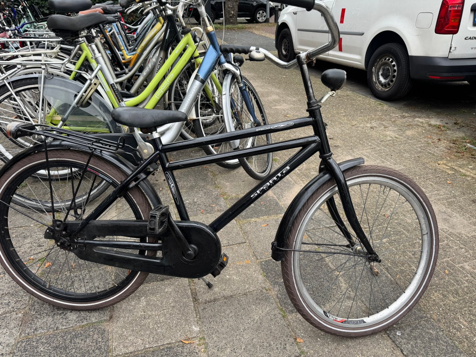 Te koop Sparta jongensfiets met terugtraprem maat 24 inch, Fietsen en Brommers, Terugtraprem, Gebruikt, Handrem, Ophalen