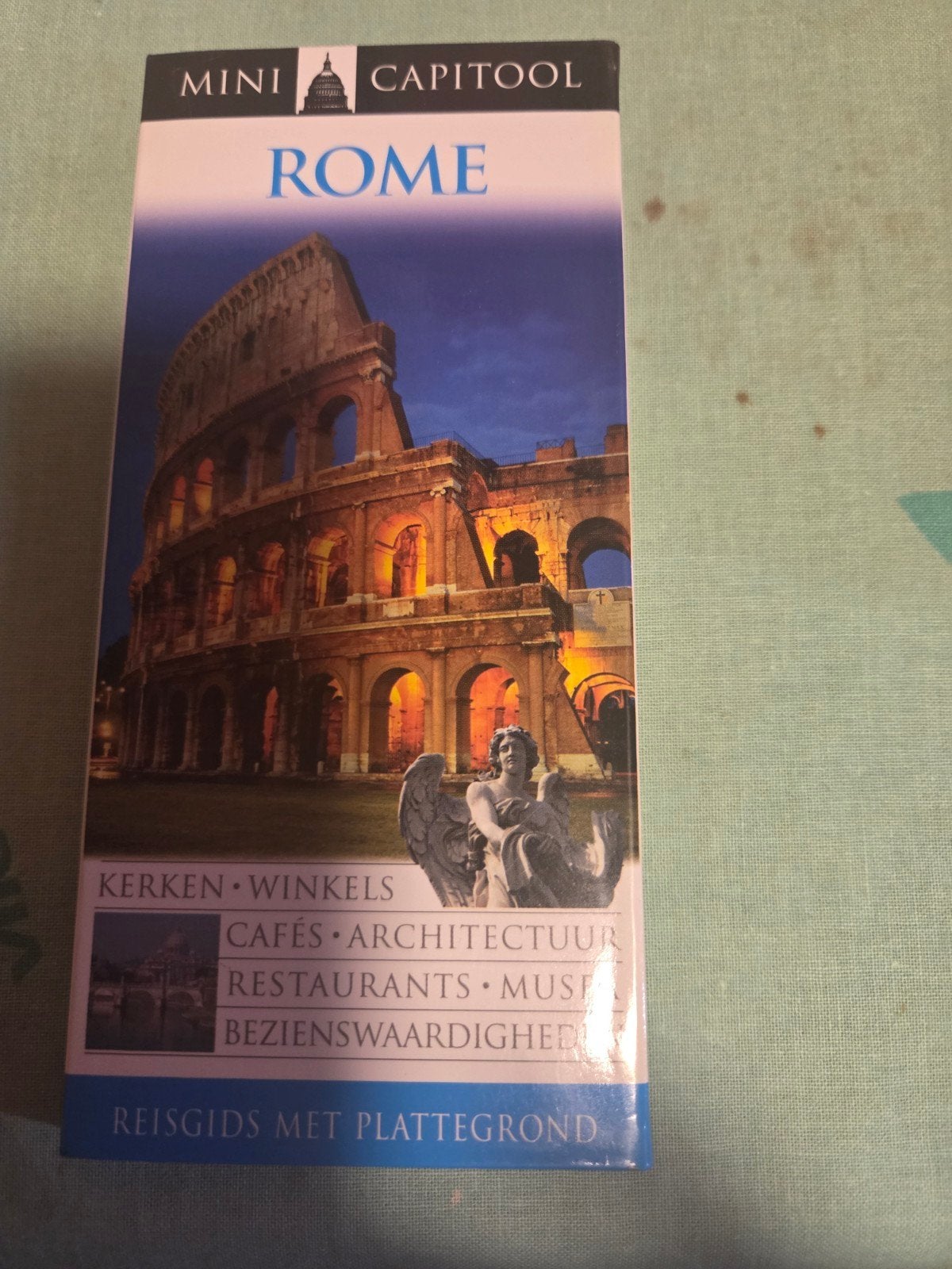 Mini Capitool Reisgids Rome met plattegrond, Capitool, Europa, Ophalen of Verzenden, Zo goed als nieuw