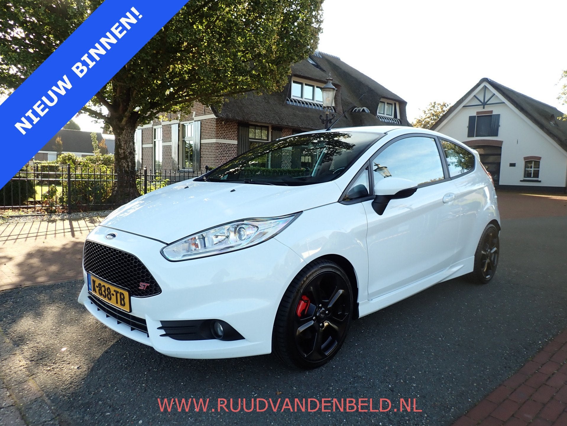 Ford Fiesta 1.6 ST2 / RECARO STOELEN / STOELVERWARMING / BLU, Auto's, Voorwielaandrijving, 1063 kg, Gebruikt, 4 cilinders