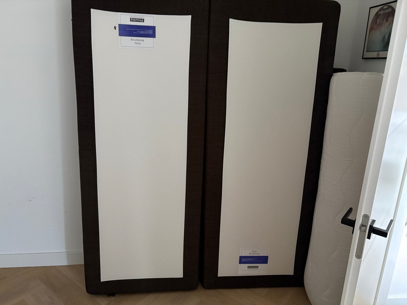 2x Boxspring matrassen 80x200 cm met achterkant, Ophalen, Gebruikt, Tweepersoons, 80 cm