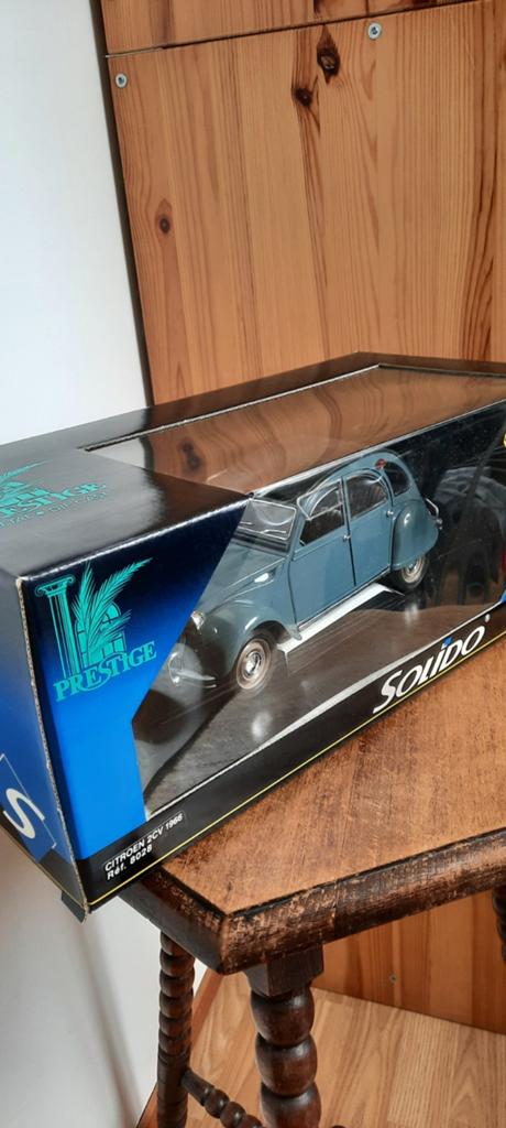 Solido Prestige Citroën 2CV 1966 Modelauto, Hobby en Vrije tijd, Modelauto's | 1:18, Ophalen of Verzenden, Nieuw, Auto, Solido