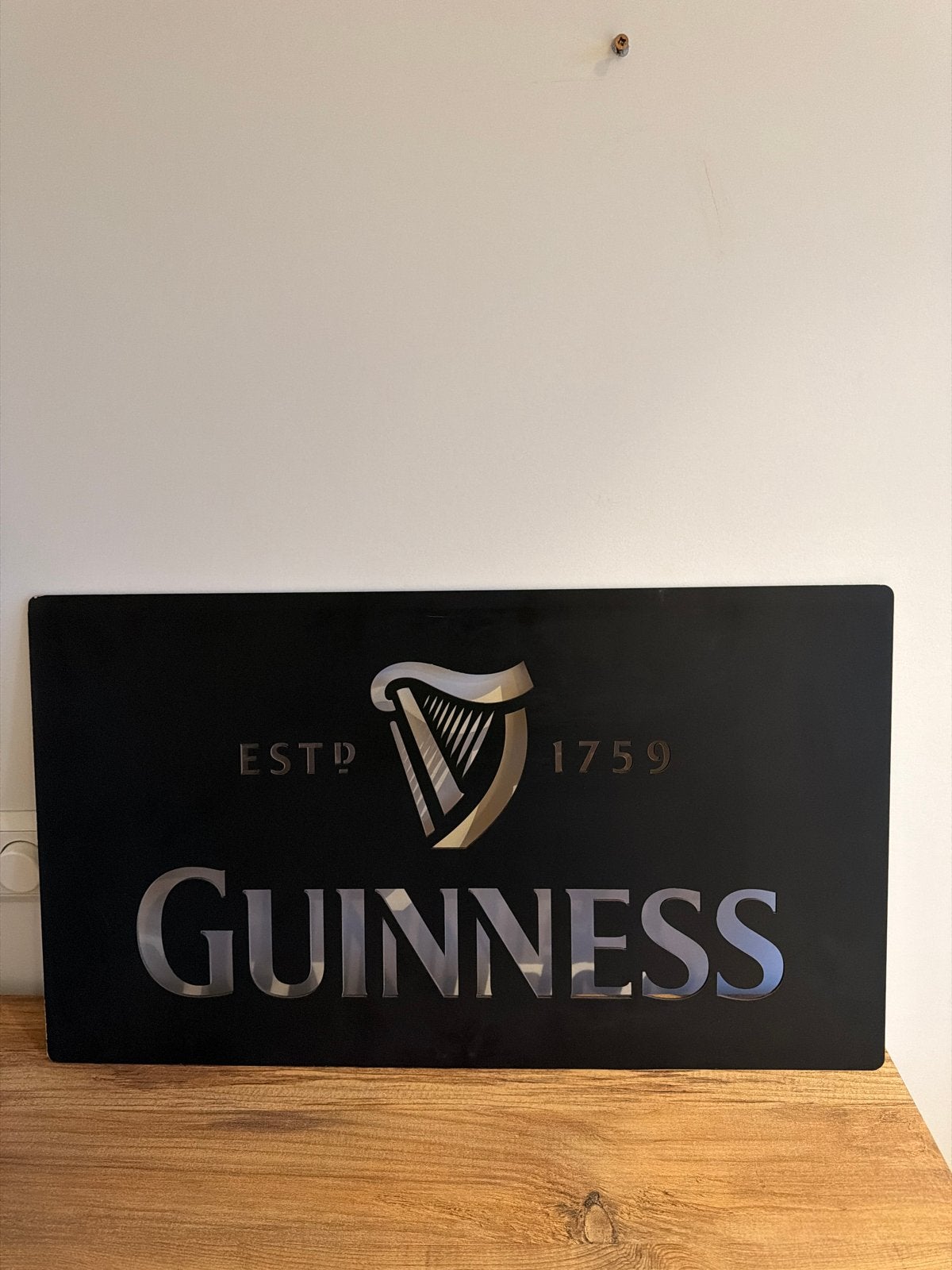 Guinness LED Lichtbord - Uniek en Sfeervol, Ophalen, Overige merken, Industrieel, Meerkleurig