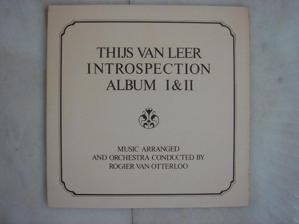 Dubbelalbum Thijs van Leer–Introspection 1 en 2, Gebruikt, Pop, Ophalen of Verzenden, Dubbel-LP