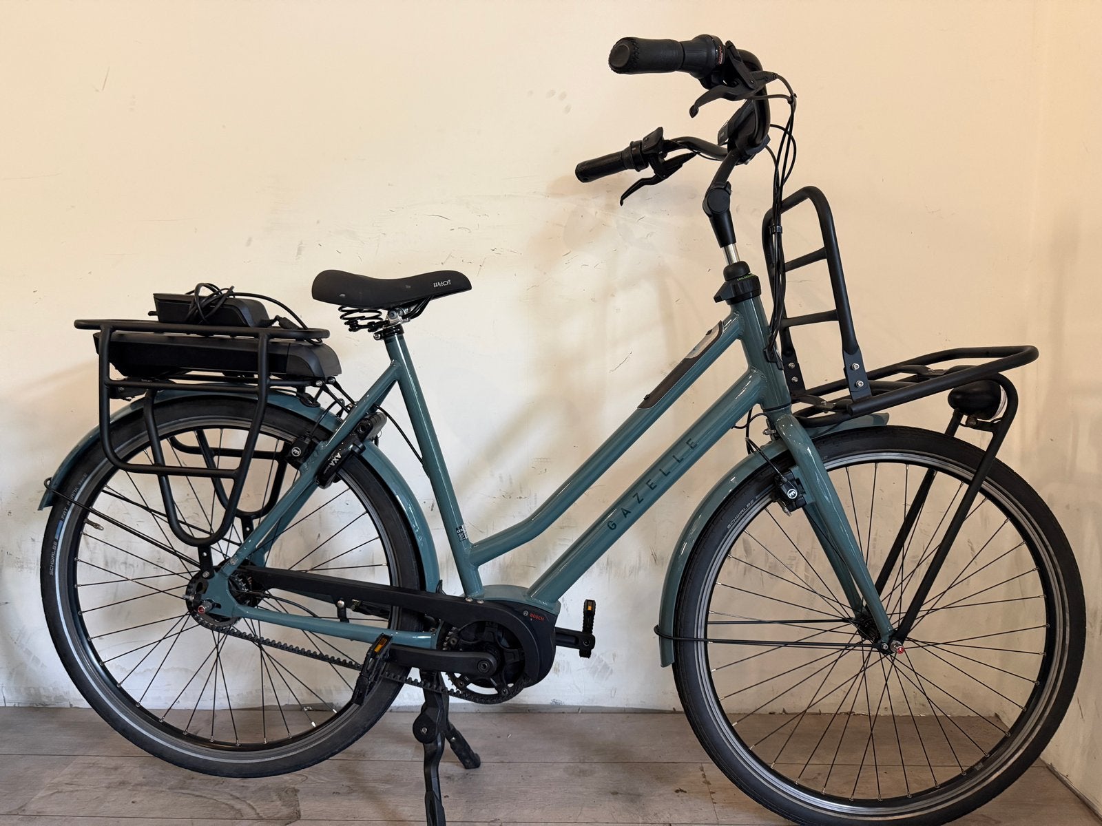 Nette Gazelle Heavy Duty fiets met Bosch Performance Line, Velgrem, Versnellingen, Zo goed als nieuw, Gazelle