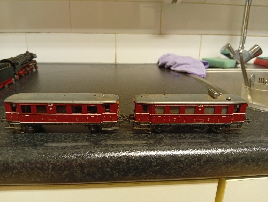 Railbus met Bijwagen, Overige merken, Wisselstroom, Gebruikt, Wagon