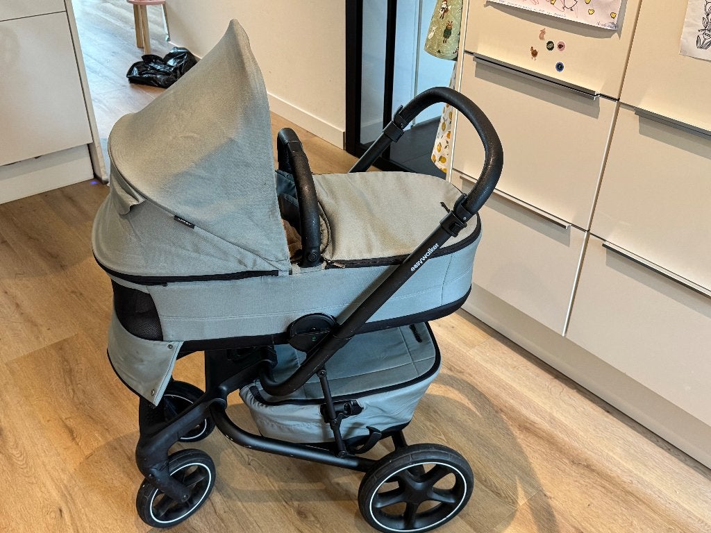 Kinderwagen Easywalker, Gebruikt, Verstelbare duwstang, Combiwagen, Ophalen