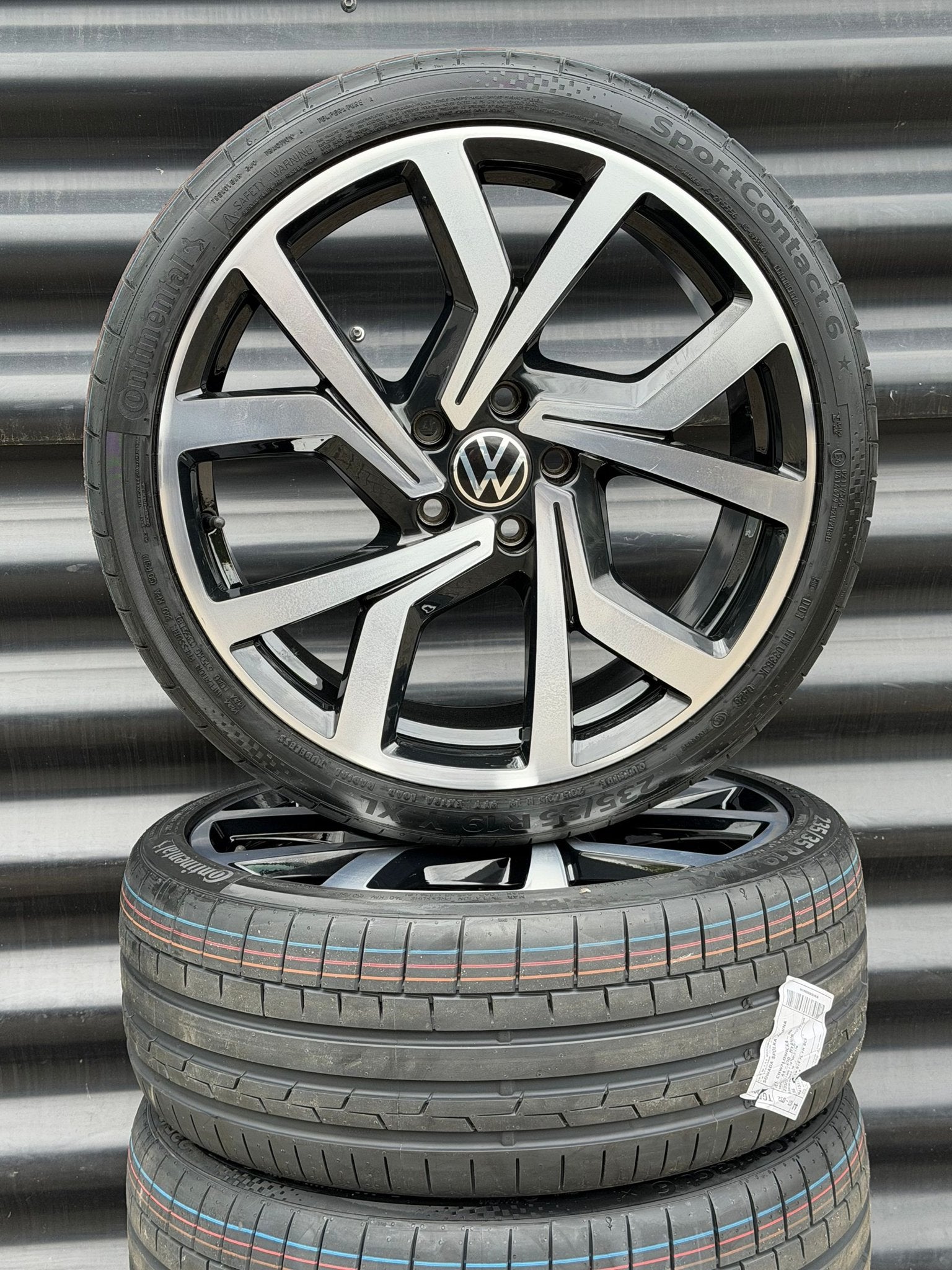 19” Orig Brecia VW Caddy Golf 7 8 GTI GTD velgen NWE Banden, Gebruikt, -, -, Banden en Velgen