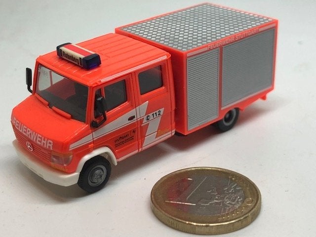 Brandweer Mercedes Vario Tankautospuit Stuttgart., Ophalen of Verzenden, Gebruikt, Bus of Vrachtwagen, Overige merken