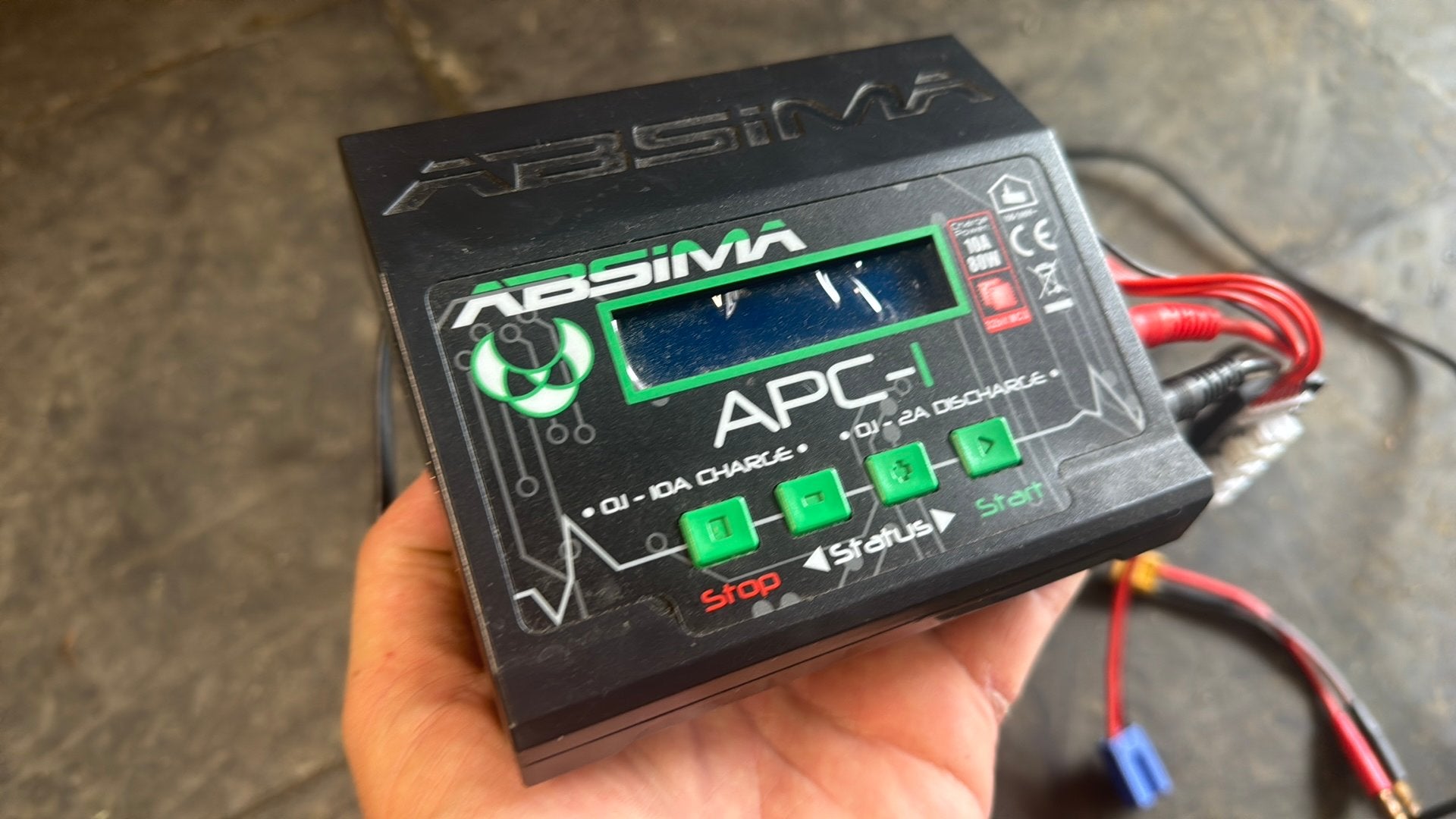 Absima APC-1 Lader voor RC Accu's, Ophalen of Verzenden, Zo goed als nieuw, Overige schalen, Onderdeel