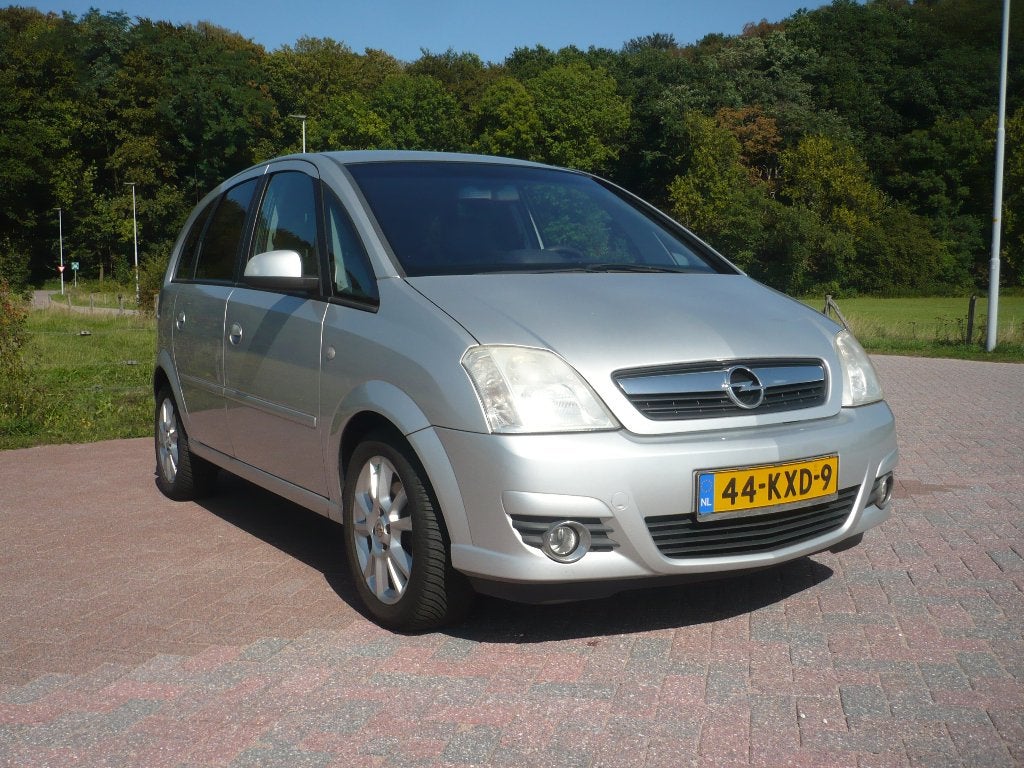 Opel Meriva 1.6 16V COSMO 77KW 2010 CLIMA 167087 km NAP, Voorwielaandrijving, Dealer onderhouden, 15 km/l, Zwart
