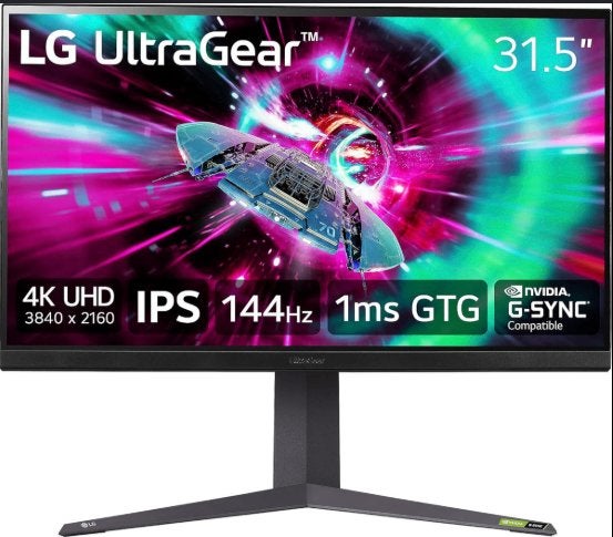 LG Ultragear 32 inch 4K monitor, IPS, Minder dan 1 ms, HDMI, LG