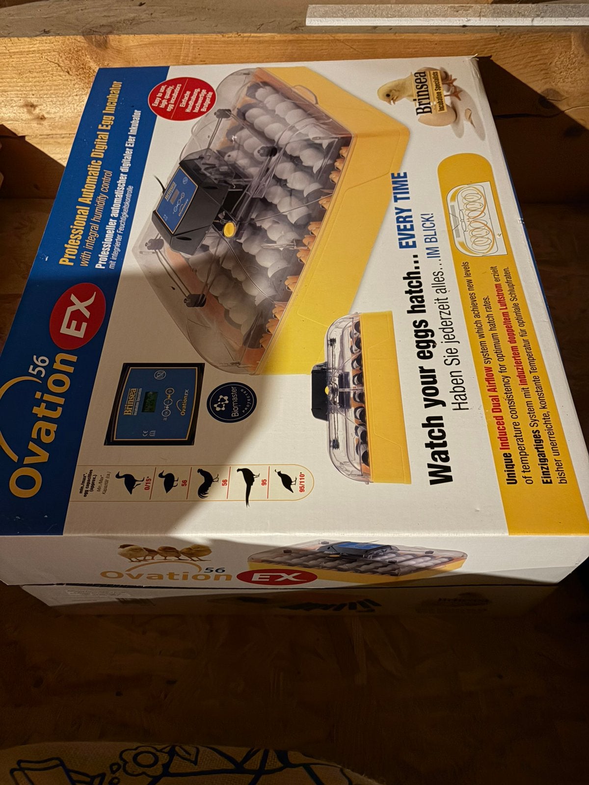 Brinsea ovation 56 EX broedmachine, Ophalen, Zo goed als nieuw, Broedmachine