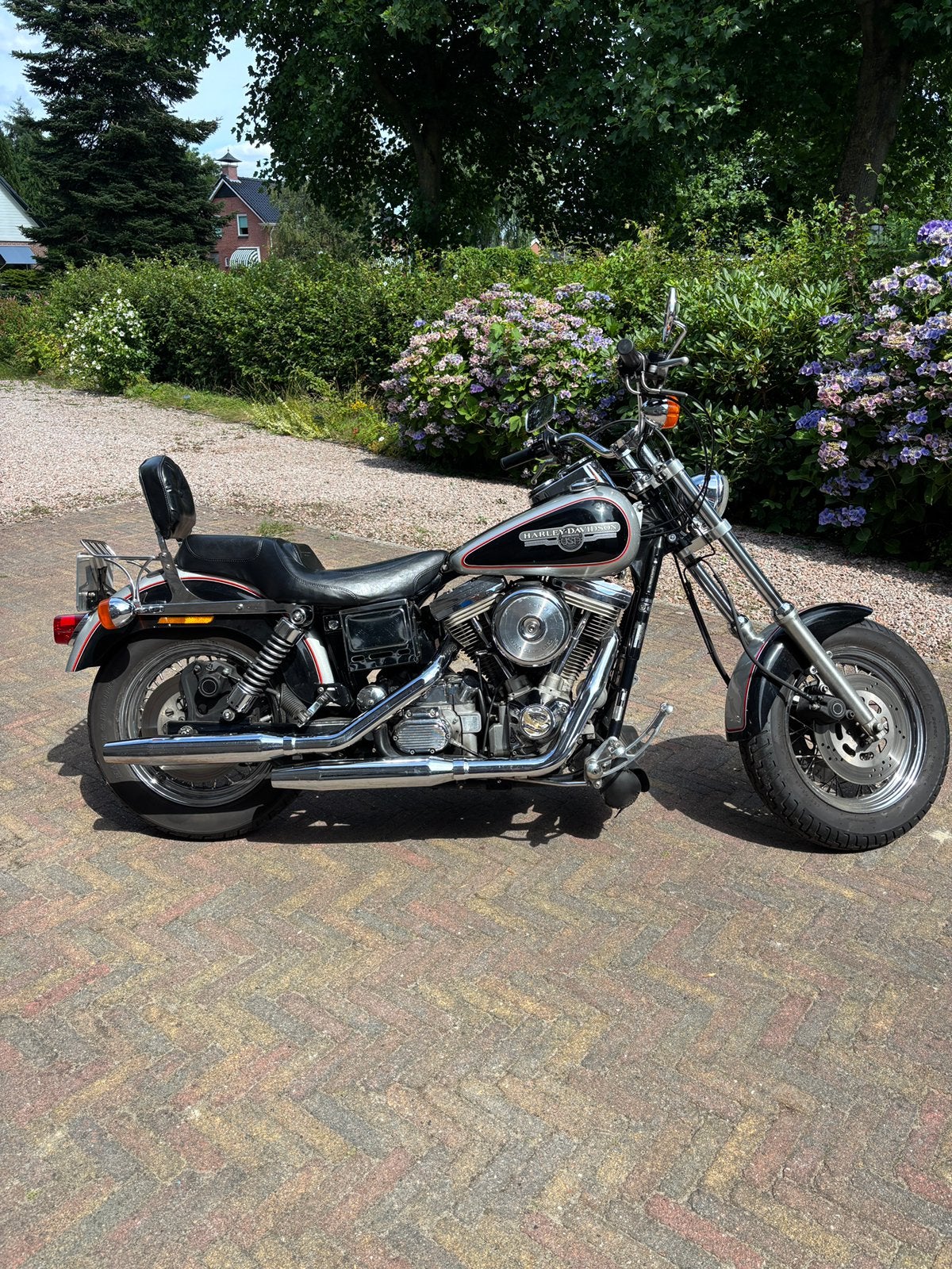 FXRS Low Rider 1340 Evolution – 1992 – 38.292 km, Motoren, Motoren | Harley-Davidson, Particulier, Chopper, 2 cilinders, Motorrijbewijs A