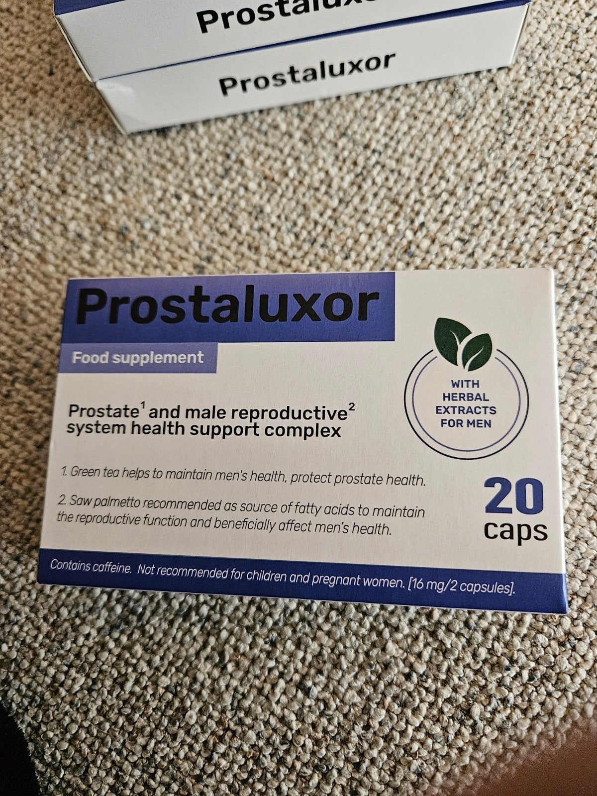 Prostaluxor Voedingssupplement - Prostaat & Mannelijke Gezon, Ophalen of Verzenden, Nieuw, Overige typen