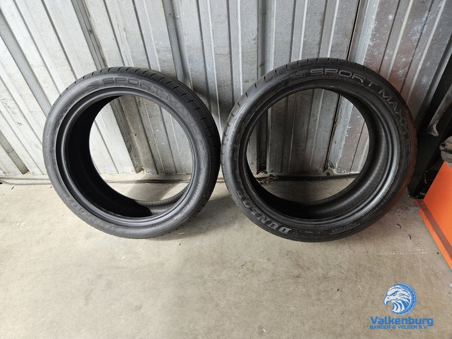 6-7mm! Zomerbanden 225/45R19 Dunlop Sport Maxx RT, 19 inch, Gebruikt, -, -