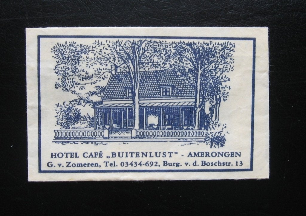 4756 Amerongen - Hotel Cafe Buitenlust, Verzenden, Nederland