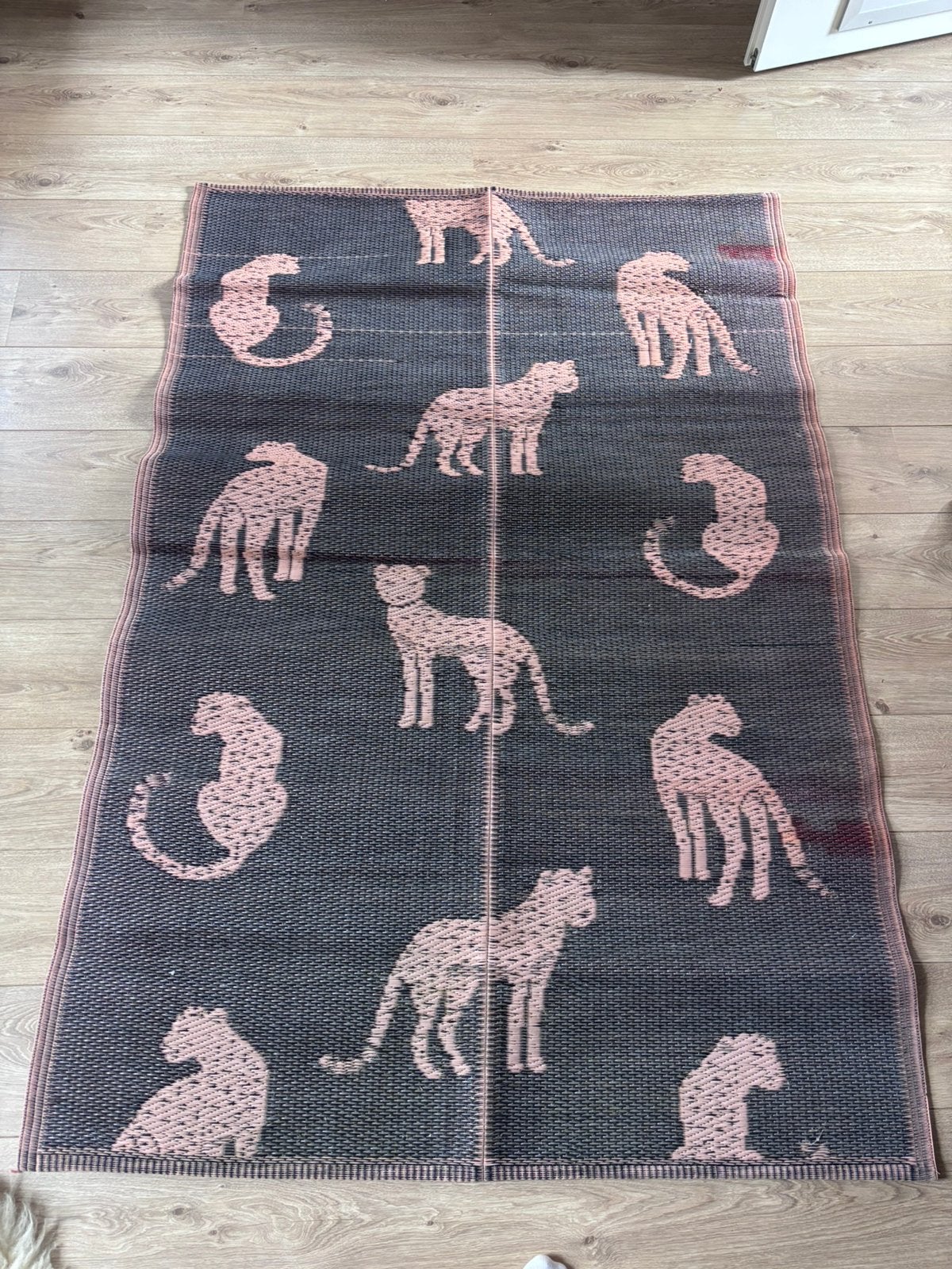 Vloerkleed panter - buiten, Ophalen, Rechthoekig, 200 cm of meer, 100 tot 150 cm