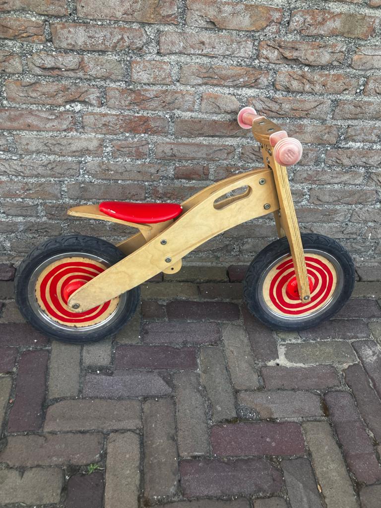 Houten loopfiets Simply for Kids - Ideaal voor balans, Ophalen, Gebruikt, Loopfiets