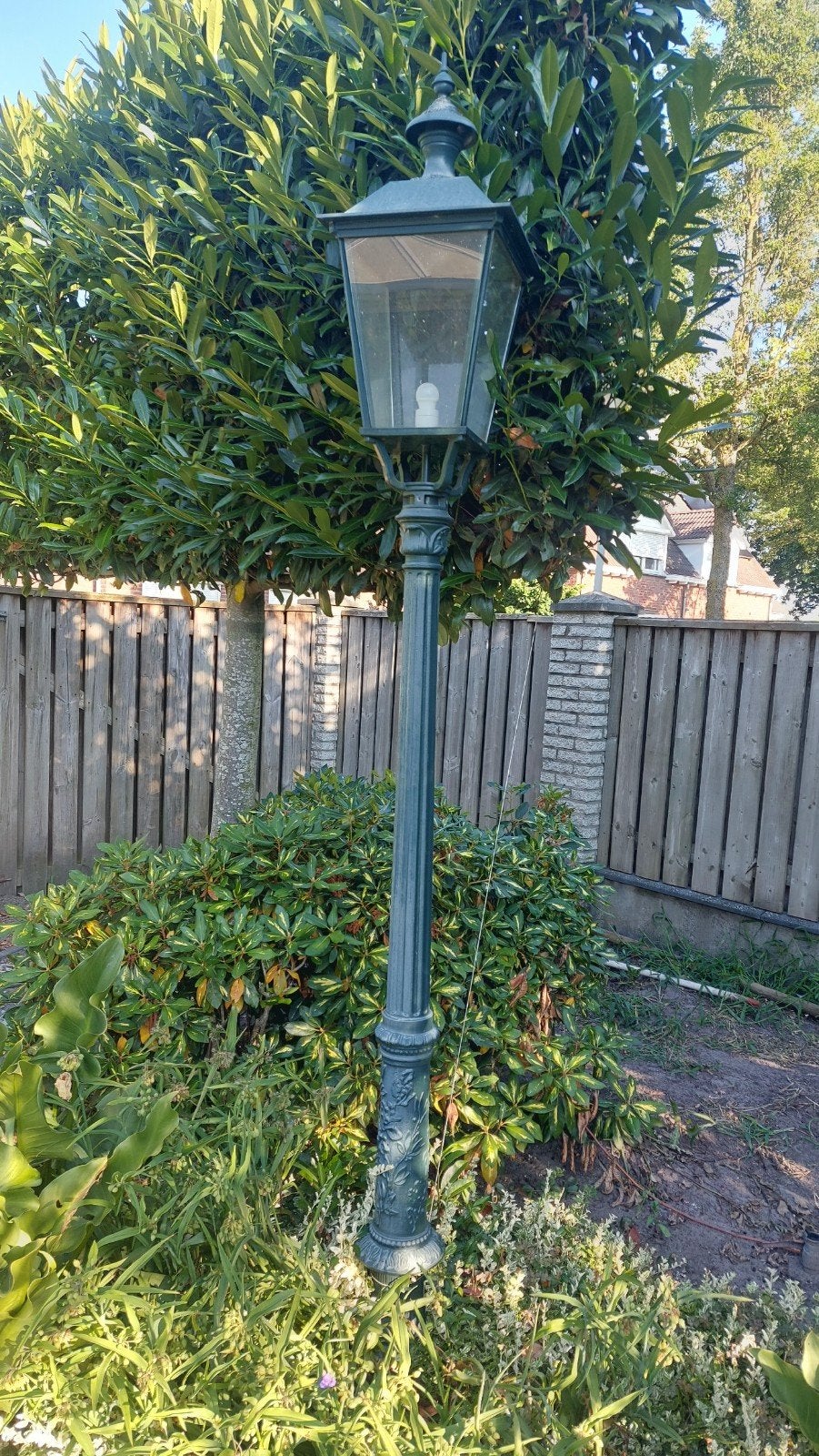 Tuin lantaarnpalen (Crown), Ophalen, Gebruikt, Netvoeding, Wandlamp