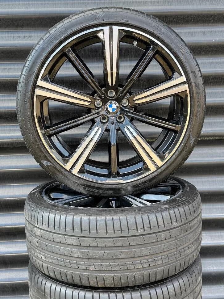 Zgan 22” Orig Bmw Styling 749M G05 X5 X6 G06 velgen banden, Auto-onderdelen, Banden en Velgen, Banden en Velgen, Zomerbanden, Overige maten