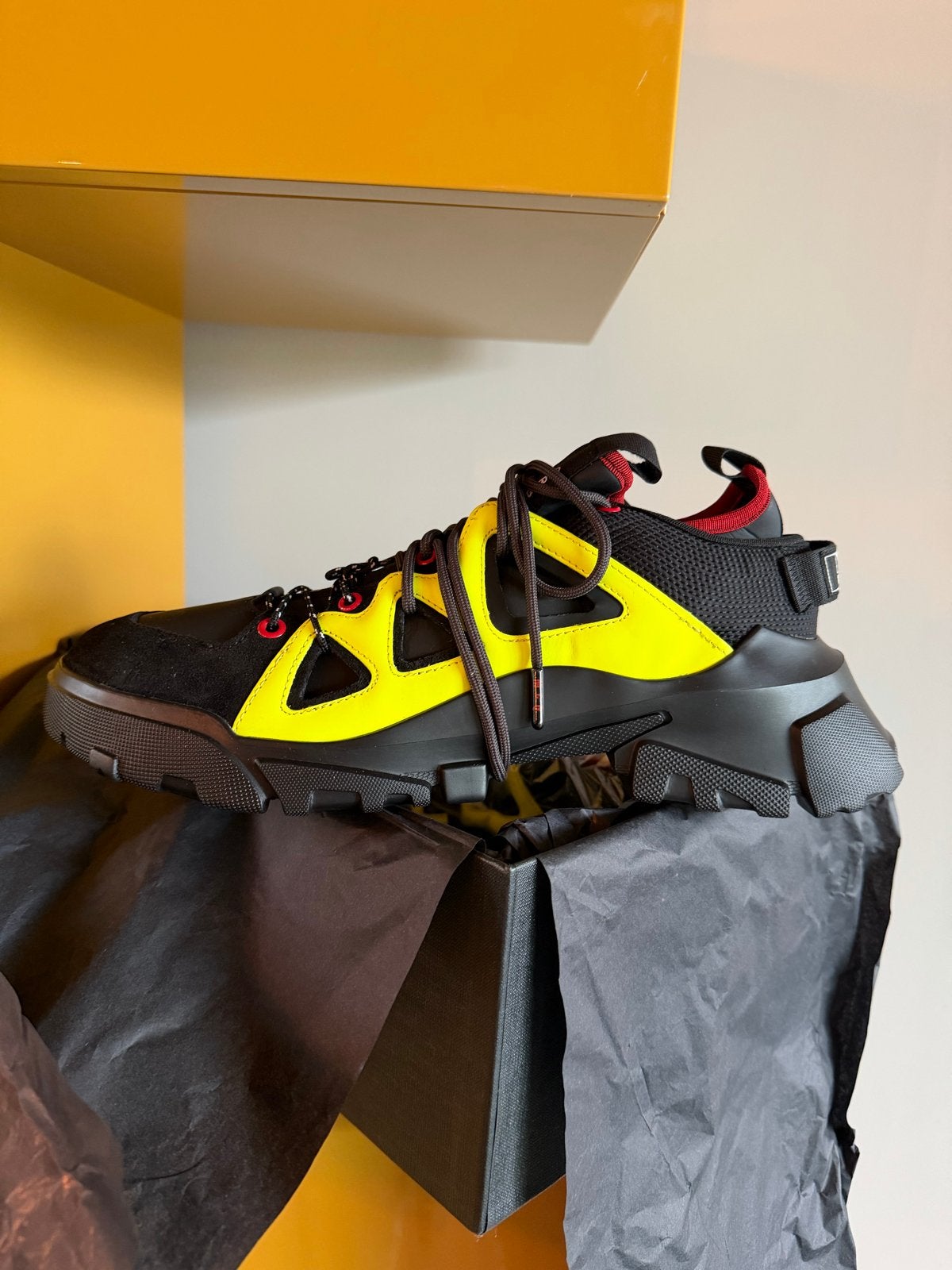 Alexander McQueen Heren Sneakers Maat 42 - Nieuw!, Zwart, Nieuw, Ophalen of Verzenden, Sneakers of Gympen