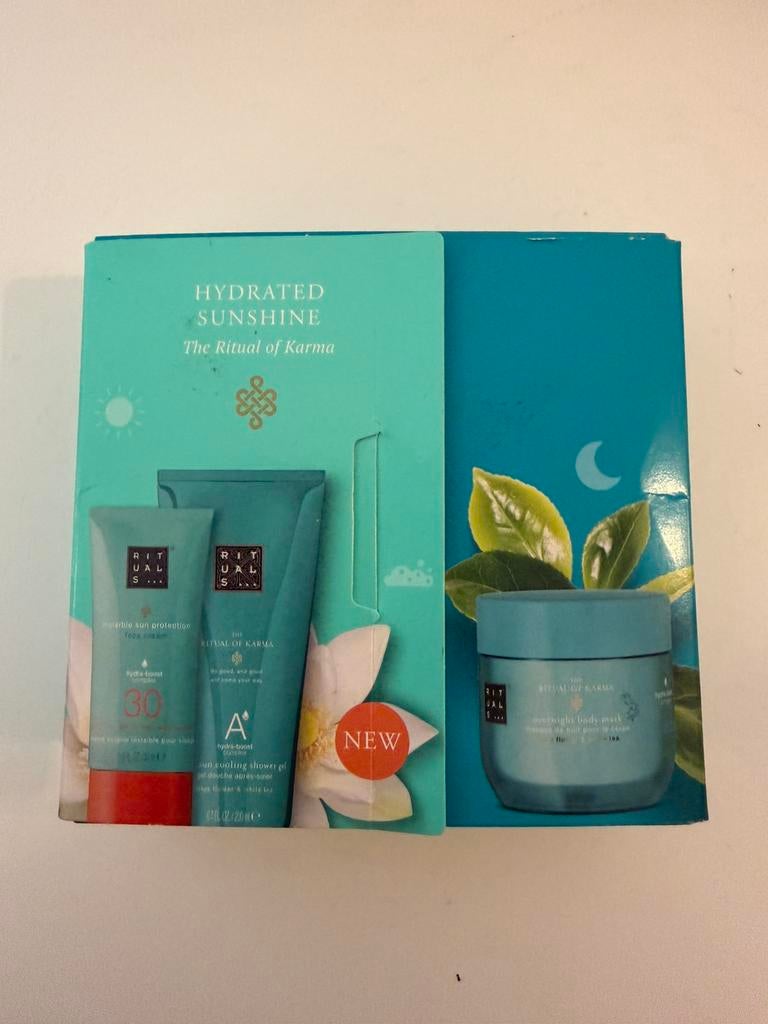 Nieuw Rituals Karma hydrated sunshine set giftset, Ophalen of Verzenden, Nieuw, Bad & Douche