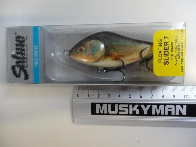 Kunstaas: Salmo Slider 7 Floating Jerkbaits, Watersport en Boten, Verzenden, Nieuw, Overige typen