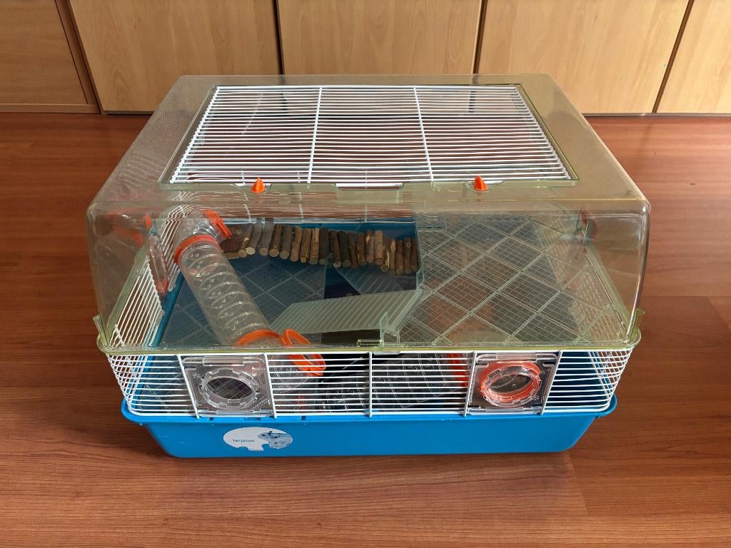 Ferplast hamsterkooi, Dieren en Toebehoren, Kooi, Gebruikt, Minder dan 75 cm, Hamster