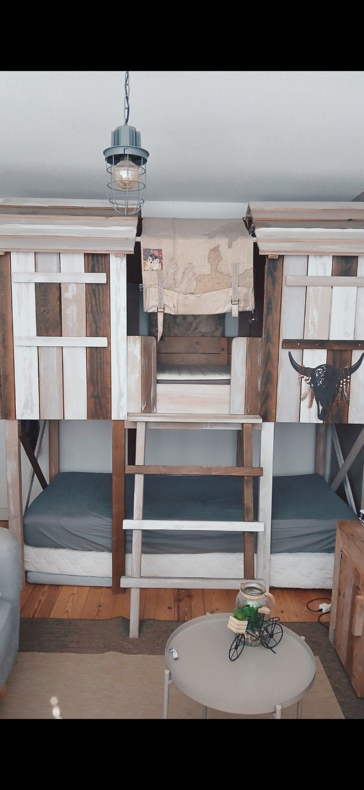 Uniek Boomhutbed - Handgemaakt Avontuur voor Kinderen, Ophalen, Hoogslaper of Stapelbed, 180 cm of meer, 100 cm of meer