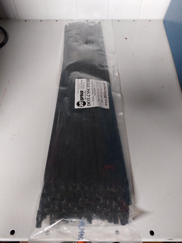 Rvs tirabs kabelbinders tiraps rvs gecoat. 520Mm x 7.9Mm, ., Nieuw, Ophalen of Verzenden, .