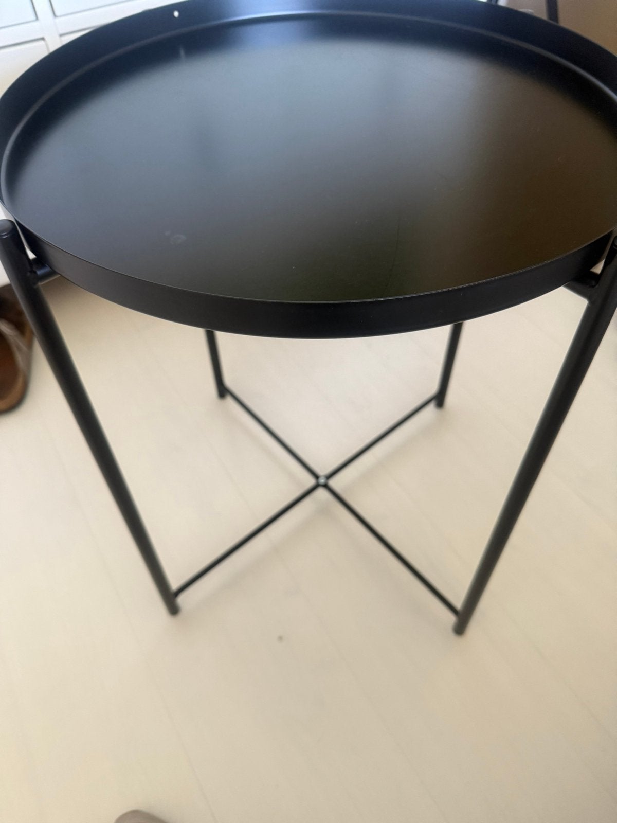 Tafeltje van Ikea, Minder dan 55 cm, Gebruikt, Rond, Ophalen
