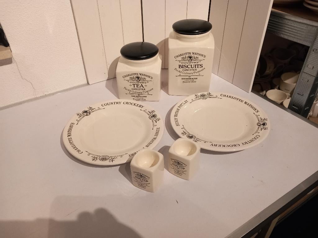 Charlotte Watson servies, Keramiek, Overige typen, Ophalen of Verzenden, Zo goed als nieuw