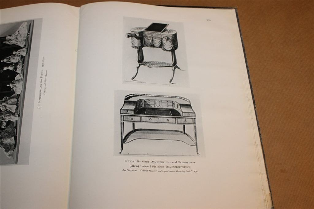 Englische Mobel — Antieke Beeldatlas Engelse Meubels 1927, Antiek en Kunst, Ophalen of Verzenden