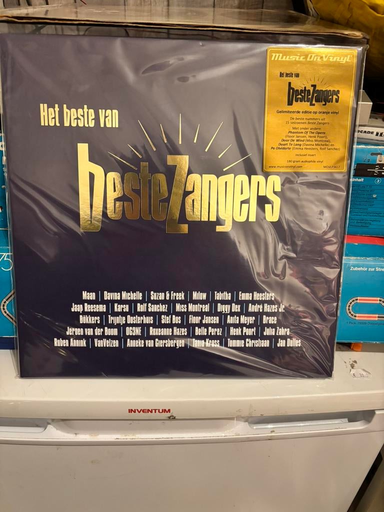 Beste zangers gelimiteerde versie oranje vinyl, Ophalen, Zo goed als nieuw, Overige formaten, Levenslied of Smartlap