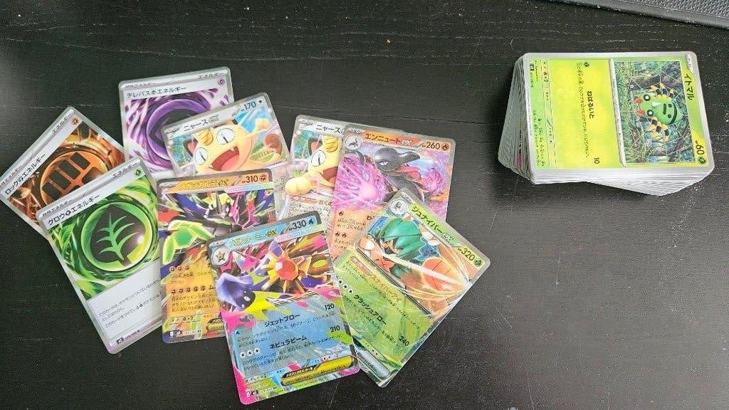 JP Pokémon Kaarten (Nihil Zero): 125+ Bulk incl. EX hits!, Ophalen of Verzenden, Zo goed als nieuw, Meerdere kaarten, Foil
