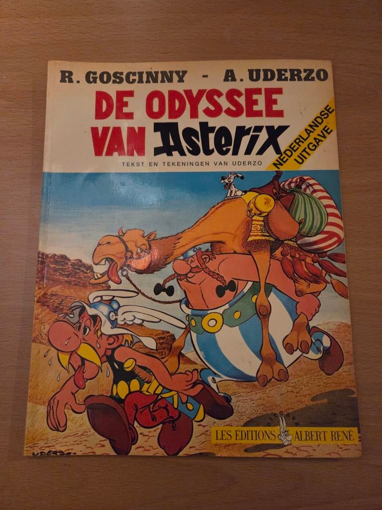 De Odyssee van Asterix, Eén stripboek, Verzenden, Gelezen, Goscinny & Uderzo