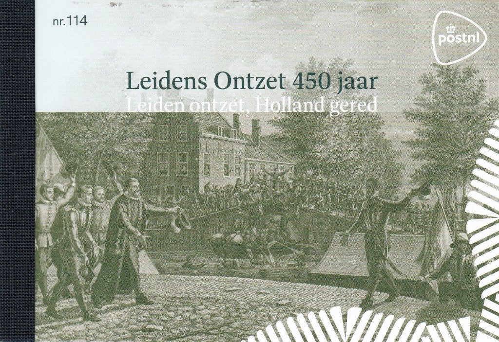 Nederland- 2024-Prestigeboekje 114- Leidens Ontzet 450 Jaar, Ophalen of Verzenden, Na 1940, Postfris